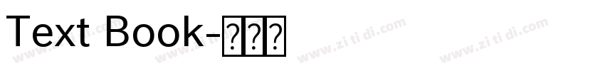 Text Book字体转换
